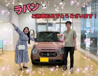 ♡ラパンＬＣご納車おめでとうございます！♡